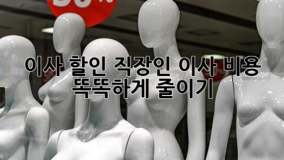 이사 할인: 직장인 이사 비용 똑똑하게 줄이기